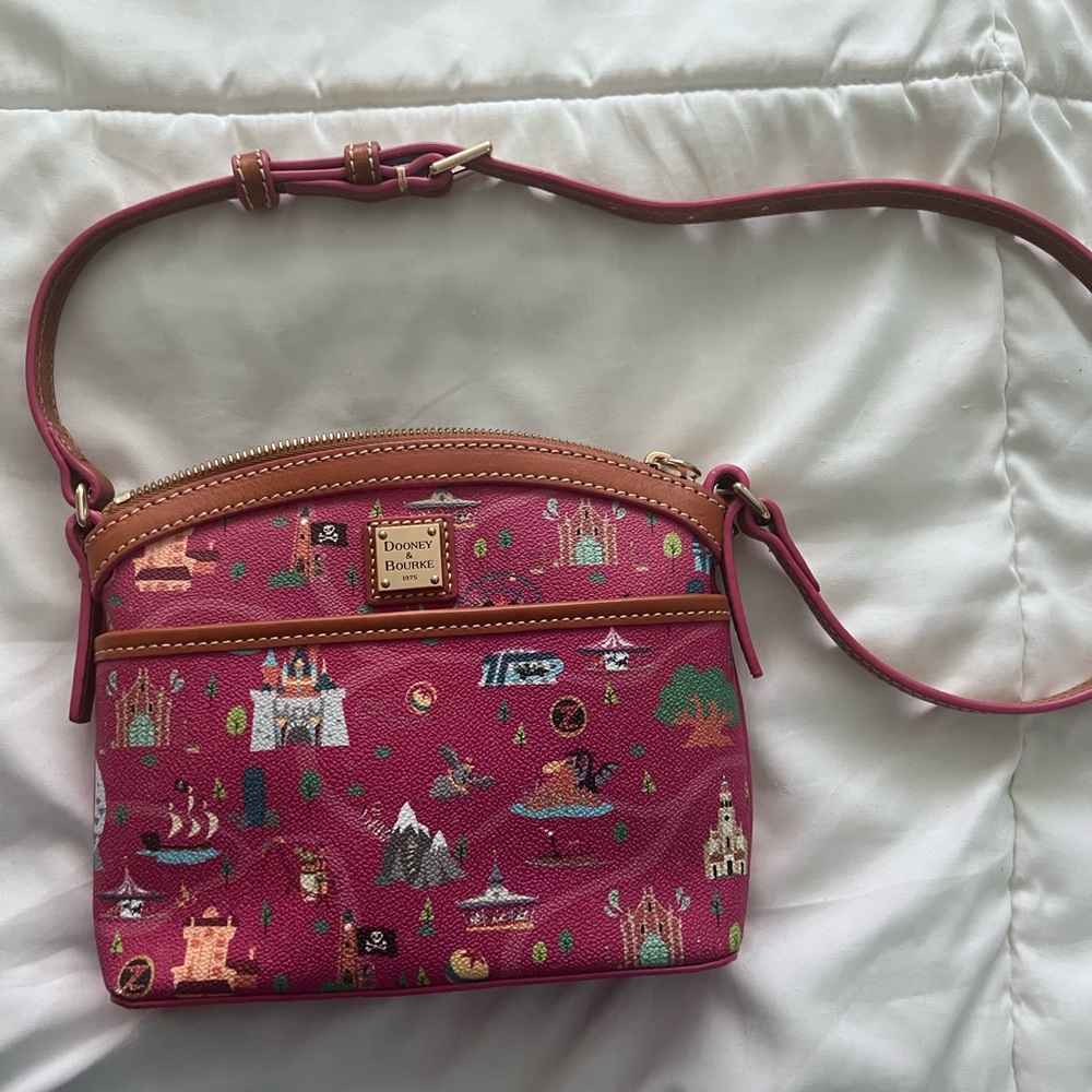 Pink Disney Dooney and Bourke purse!!